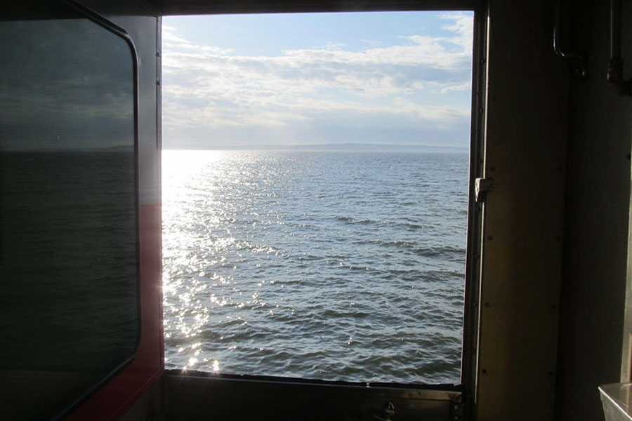 160 57 Puget Sound Through Cimarron River's Dutch Door