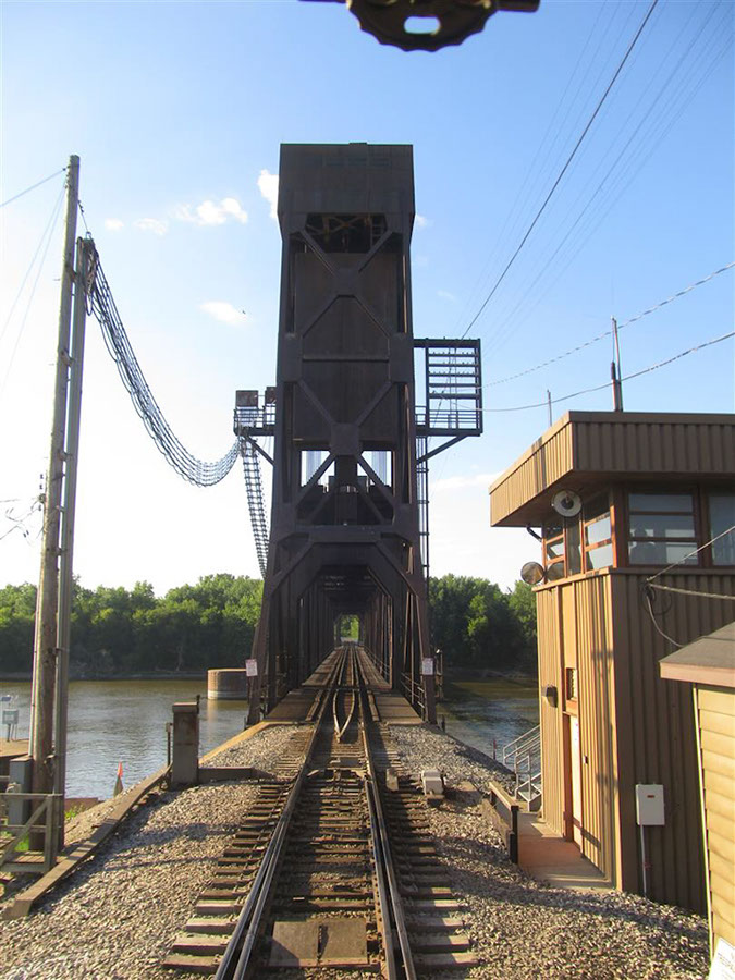 280 07 Mississippi River Bridge at Hastings Minnesota