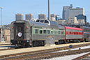 Ready To Go In The Chicago Coach Yard On The Empire   Builder