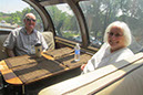 Bill Birdsell and Barb Binning In The Dome