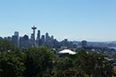 Space Needle and Mt Hood